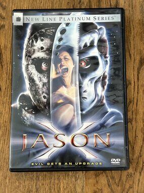 Jason X 2002 Movie DVD New Line Platinum Series Horror Pre-Owned